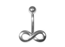 Bola de aço Banana 3 mm padrão Infinito | Itc