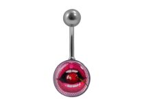 Banana Steel Balls 6 / 12 mm motivo Lips e Cherry | Itc