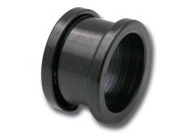 Flesh Tunnel Acier Noir  | Itc