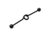 Barbell Aço Preto Espiral 10 mm Bolas 5 mm | Itc