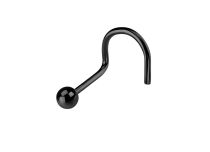 Pino de aço preto para o nariz Bola 2,3 mm | Itc