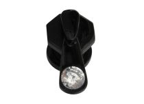 Plug Aço Preto Cristal Zip | Itc