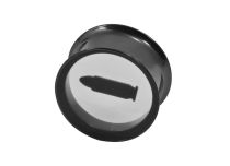 Ficha de aço preta de padrão duplo blindada com esfera | Itc