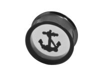 Ficha de aço preto com dupla blindagem padrão âncora | Itc