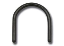 Piercing Septum Invisible Acier Noir |Itc
