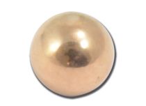 Boule Acier Doré Rose Vis | Itc