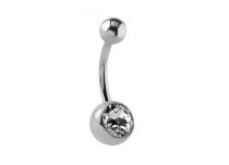 Banana Titanium Crystal Estéril com Bolas 5 / 8 mm | Itc