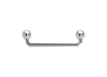 Bijou piercing surface titane ASTM-F136 stérile à angle droit