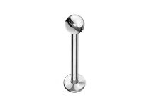Caixa de 10 unidades de disco de lábio estéril de titânio 4 mm e esfera 3 mm | Itc