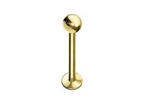 Labret Titane PVD Gold Sterile Ball 3 mm | Itc