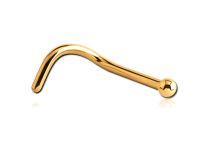 Stud Nez Titane PVD Gold Stérile | Itc