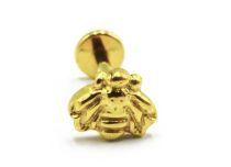 Etiqueta Titane PVD Gold Interne Sterile motif Abeille | Itc