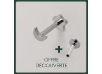 Labret Titane Interne Stérile motif Croissant de Lune | Itc