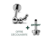 Etiqueta com 4 botões de corte para interior e exterior