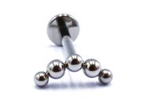 Etiqueta com etiqueta interna com motivo estéril 5 contas de corte