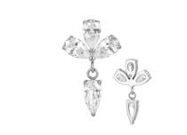 Acessório em aço para o contorno Hélix Preto