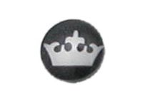 Boule Acier Push Clip motif Couronne | Itc