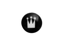 Bola de aço com clipe de pressão Padrão de coroa 3 pontas | Itc