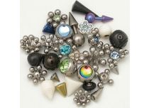 Lot de 30 Accessoires vissables pour Bijoux 1,6 mm | Itc