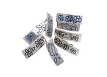 Pacote de 10 pratos articulados de titânio com banana | Itc