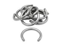 Conjunto de ferraduras de titânio sem bola | Itc