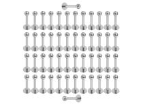 Conjunto de 50 bolas de cristal de titânio 3 mm | Itc