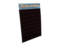 Expositor em pele sintética 80 clips, 25x35cm, logótipo