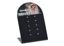 Expositor industrial de 5 halteres