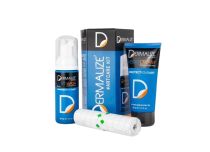 Kit Dermalize Artcare - 1 creme Velvet, 1 produto de limpeza suave e 1 mini película protetora