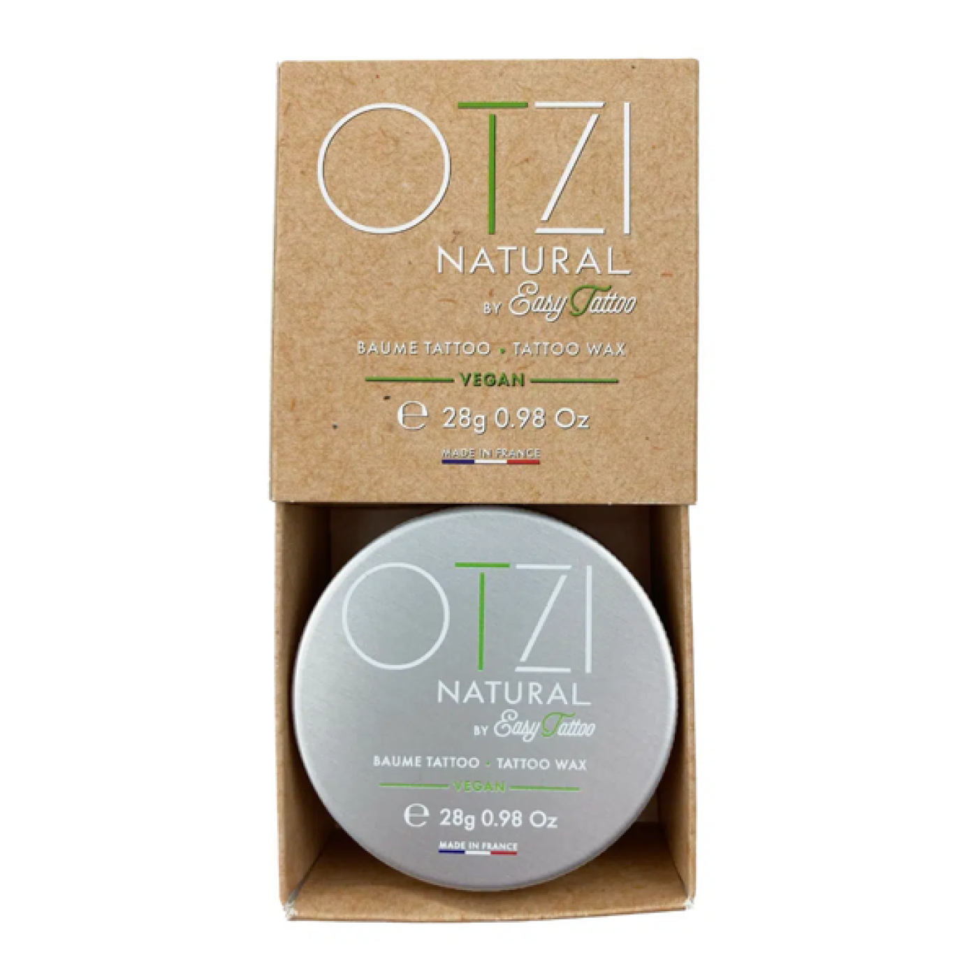 Photo du baume Otzi pour prendre hydrater son tatouage lors de la cicatrisation 